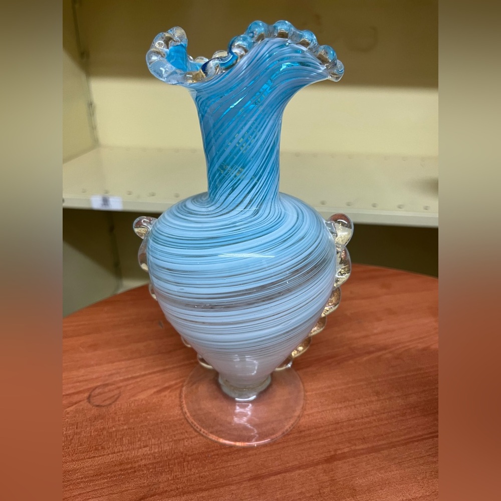 vintage Murano glass vase